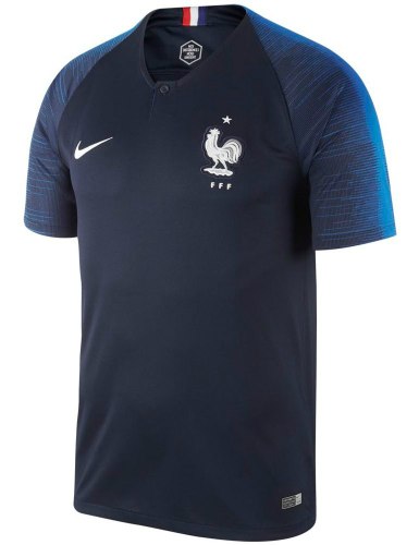 חולצת משחק צרפת בית 2018 (מידה L)