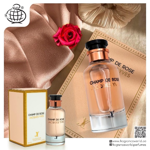 Fragrance World Champ the Rose צ׳אמפ דה רוז | א.ד.פ 100 מ״ל