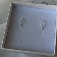 עגילי פוינט |עגילי תליון נקודה