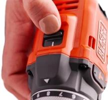 Black+Decker BLD683XN-XJ 18V – מקדחה/מברגה נטענת ללא פחמים, אידיאלית לתחזוקה ולתיקונים