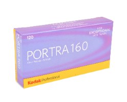 Kodak Portra 160 120 Medium Format למצלמות מדיום פורמט תכולה: סרט אחד