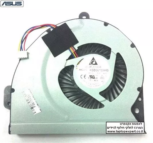 מאוורר להחלפה במחשב נייד אסוס ASUS X54C K54C SERIES CPU COOLING JA0901 13GN7B1AM010FAN 13N0-L