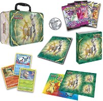 קלפי פוקימון תיבת אוצר Pokemon 2022 Q2 Collectors Chest Tin /Box Arceus