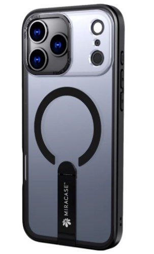 קייס לטלפון נייד מירקייס דגם Mirastand עבור iPhone 17 Pro Max שחור