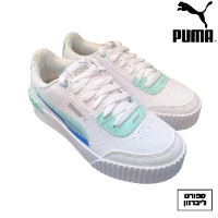 PUMA | פומה - סניקרס פומה לנשים לבן שילוב טורקיז