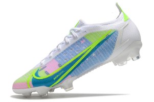 נעלי כדורגל Nike Mercurial Vapor XIV Elite FG לבן תכלת ירוק