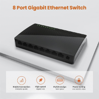 מתג רשת Tenda SG108, 8-Port Gigabit Ethernet Switch