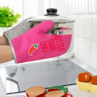 זוג כפפות מטבח Hotter Than Chili - מארז לא מושלם