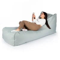 פוף שזלונג פנים/חוץ אפור