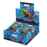 Marvel mission arena 01 Booster Box קופסת 30 חבילות קלפי מארוול מקוריים