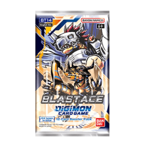 Digimon TCG: Blast ACE BT14 Booster Pack קלפי דיג’ימון מקוריים חבילת בוסטר