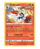 Pokemon TCG: Crown Zenith Cinderance Pin Blister Pack קלפי פוקימון TCG מקוריים בליסטר קראון זנית'