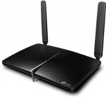 ראוטר אלחוטי TP-Link Dual Band Wi-Fi AC1200 Cat-6/4G+ Gigabit Router Archer MR600 - ראוטר שחור עם