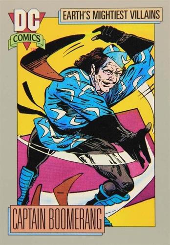 קלף בודד די.סי קומיקס DC Comics - Captain Boomerang's Sonic and Explosive Boomerangs - Earth's Mightiest Villains - 85