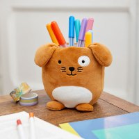 כוס עטים בובת כלב Fluffy