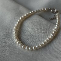 צמיד פנינים מיני קלאסי | Pearls bracelet