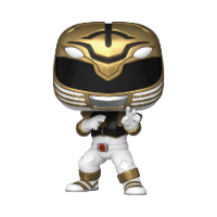פופ מייטי מורפן פאוור ריינג'רס - לבן - Funko Pop Power Rangers White Ranger #1780