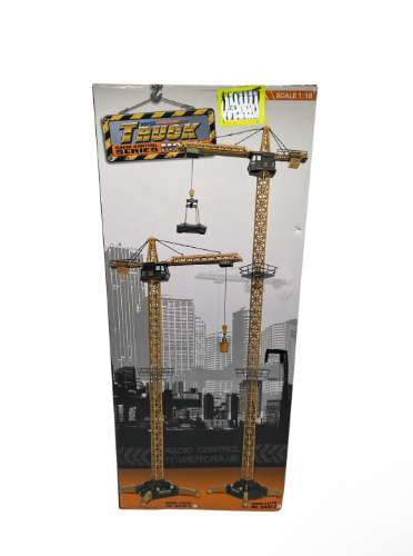 מנוף ענק חשמלי נטען 1.32 ס"מ + שלט - TOWERCRANE 8640-2