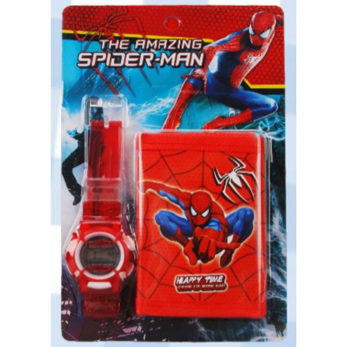 ספיידרמן - ארנק עם שעון - SPIDERMAN