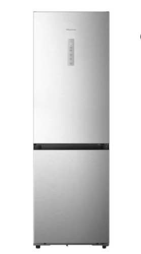מקרר מקפיא תחתון - 330 ליטר HiSense הייסנסRB3K330SEIE - נירוסטה