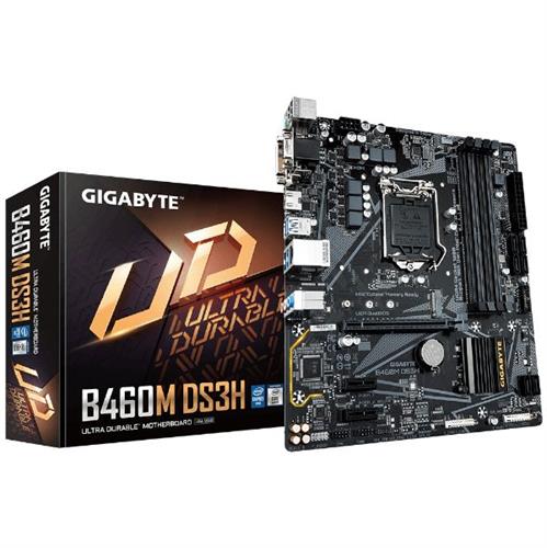 לוח אם מתוקן למעבדי אינטל דור 10 GIGABYTE B460M DS3H