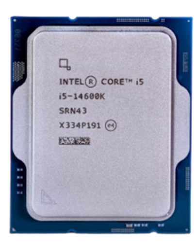 מעבד דור 14 Intel i5-14600KF Tray 14 Cores No GPU up to 5.3Ghz