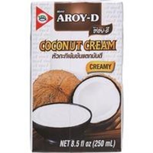 קרם קוקוס 100% - 250 מ'ל AROY D