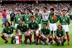 חולצת משחק רטרו מקסיקו בית 1998