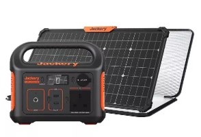 מארז תחנת כוח ניידת Jackery Explorer 240 ופאנל סולארי Jackery SolarSaga 80W