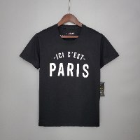 טי שירט פריז סן-ז'רמן ICI C'EST PARIS שחורה - ליונל מסי