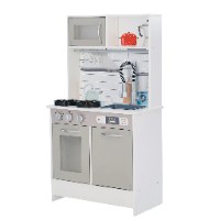 מטבח לילדים מעץ אלקטרוני גלי W10C843 מאת בית העץ