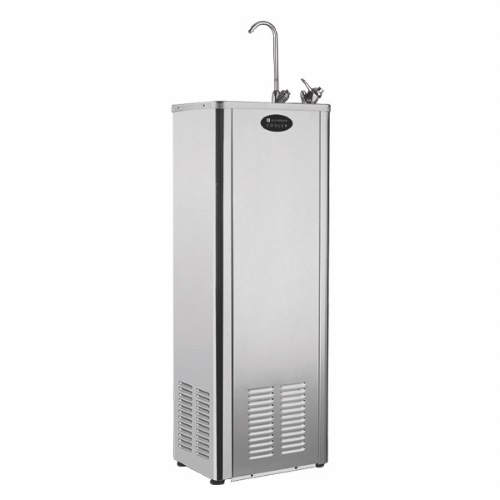 קולר מים קרים ריצפתי מנירוסטה 200W KLEARBAR COOLER תפוקה 20L/H ועם ברז למילוי בקבוק וברז לשתיה