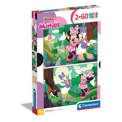 קלמנטוני - זוג פאזלים מיני מאוס 2X60 חלקים - 24815 Clementoni