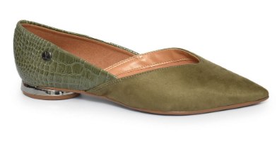 נעלי בובה עם שפיץ לנשים VIZZANO דגם - 1347-101
