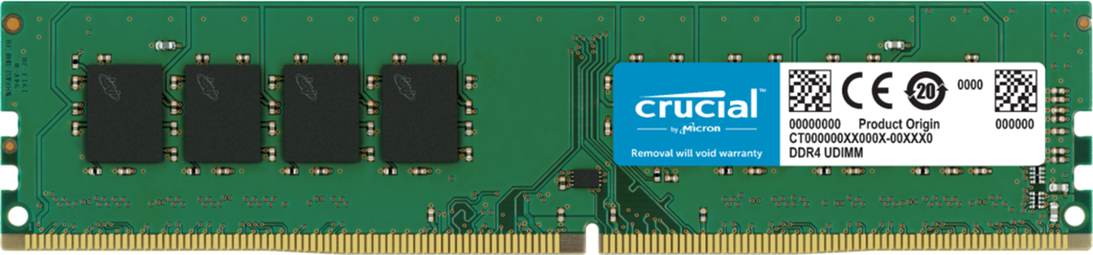 זכרון לשרת - Crucial RDIMM DDR4 2400MT/s ECC 32GB