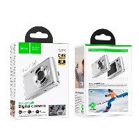 מצלמה דיגיטלית Hoco Dual Lens DV203 48MP כסוף