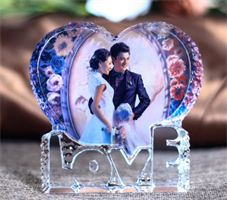 Instaglass Love - קריסטל אהבה עם תמונה אישית