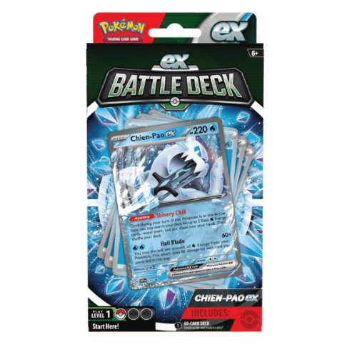 Pokemon TCG: Battle Deck -Chien-Pao ex 2023 חבילת באטל