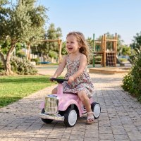 בימבה וינטג לפעוטות עם אורות וצלילים בצבע ורוד 28834P מסדרת Retro line