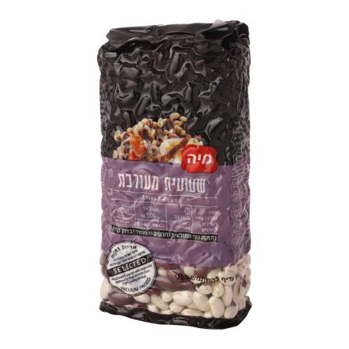 שעועית מעורבת בוואקום