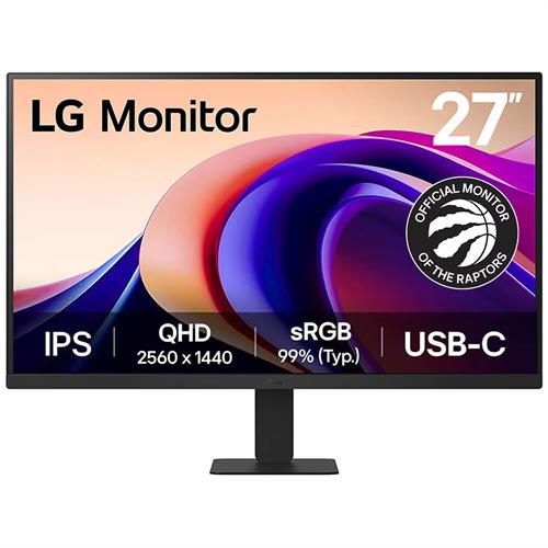 מסך LG 27" QHD 100Hz 5ms USB-C IPS