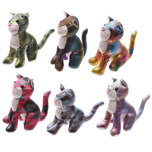 משקולת ניירות גדולה/ צעצוע חתול  Cat Sand Animal - מיקס צבעים