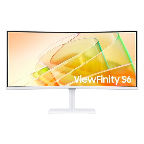 מסך מחשב קעור Samsung 34" ViewFinity S6 VA UWQHD 100Hz
