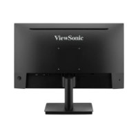 מסך מחשב 24” Viewsonic VA242-MH – מסך מחשב שחור נראה מאחור עם מעמד וחיבורי HDMI ו-VGA