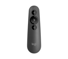 שלט אלחוטי למצגות צבע שחור Logitech R500 2.4GH – Bluetooth שם המוצר המלא פריט בודד של שלט מצגות שחור