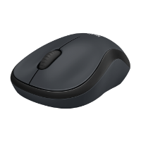 עכבר אלחוטי Logitech M220 Silent צבע שחור