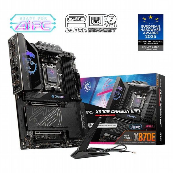 לוח אם MSI MPG X870E CARBON WIFI AM5 DDR5