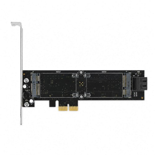 STLab A-560 mSATA + SATA3 2+2 Ports PCI-E Card