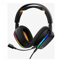 אוזניות גיימרים חוטיות GHS Eternal RGB שחור
