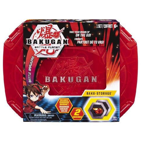 ערכת אחסון בקוגן מקורי אדום Dragonoid Bakugan Baku-storage